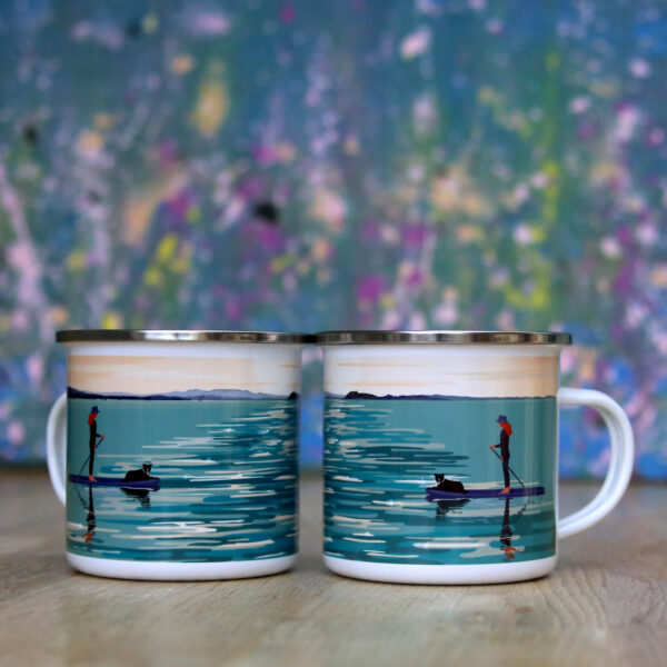 paddling camping mug by helen wyllie