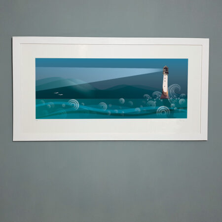 Bell Rock Lighthouse print by helen wyllie