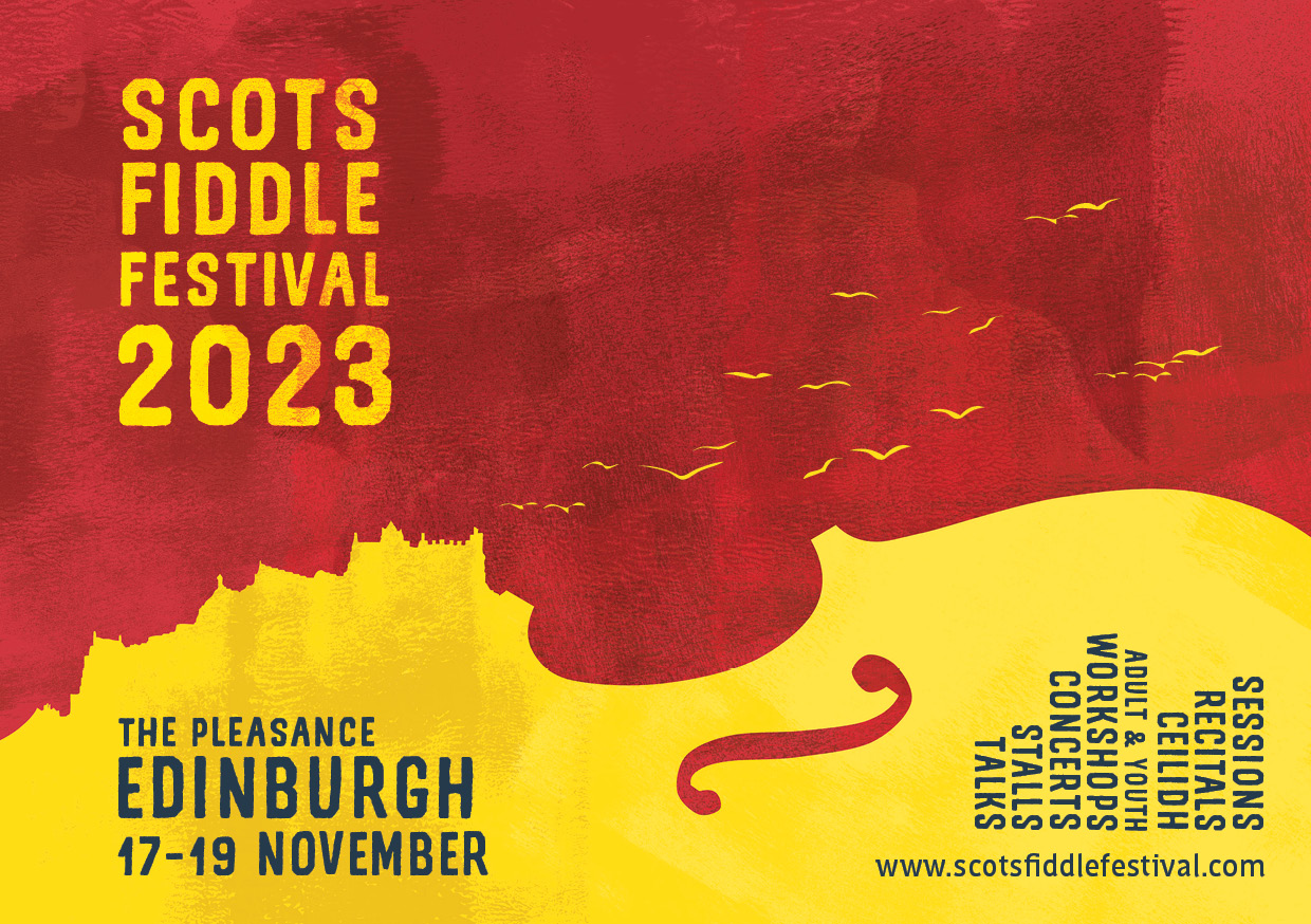 Scots Fiddle Festival design by helen wyllie