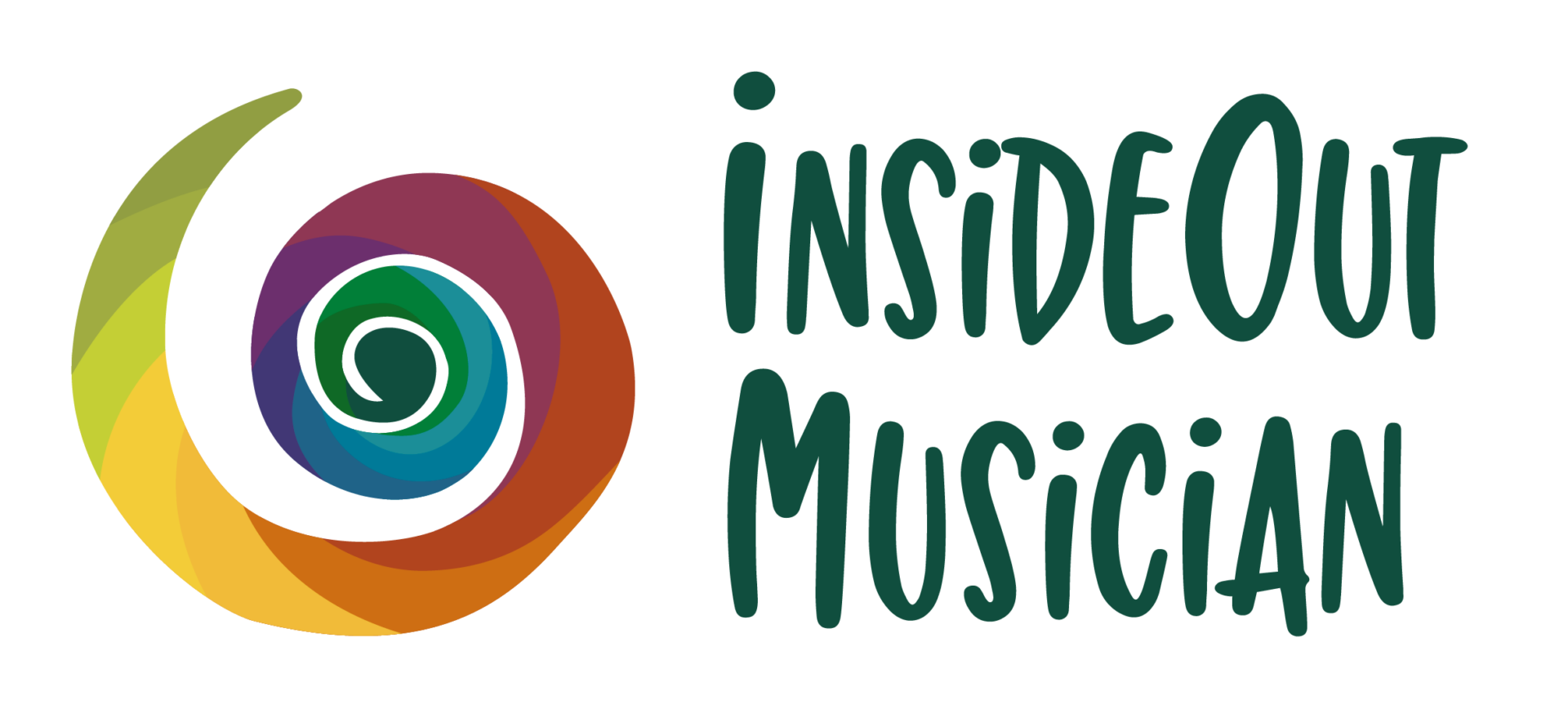 Inside out musician logo by helen wyllie