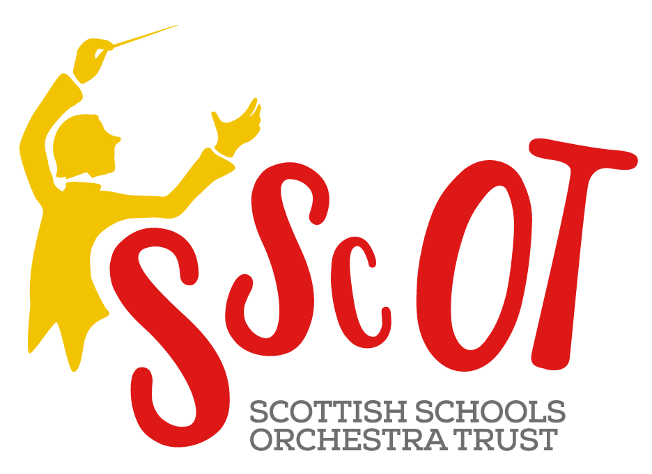 Scottish Schools Orchestra Trust logo by helen wyllie