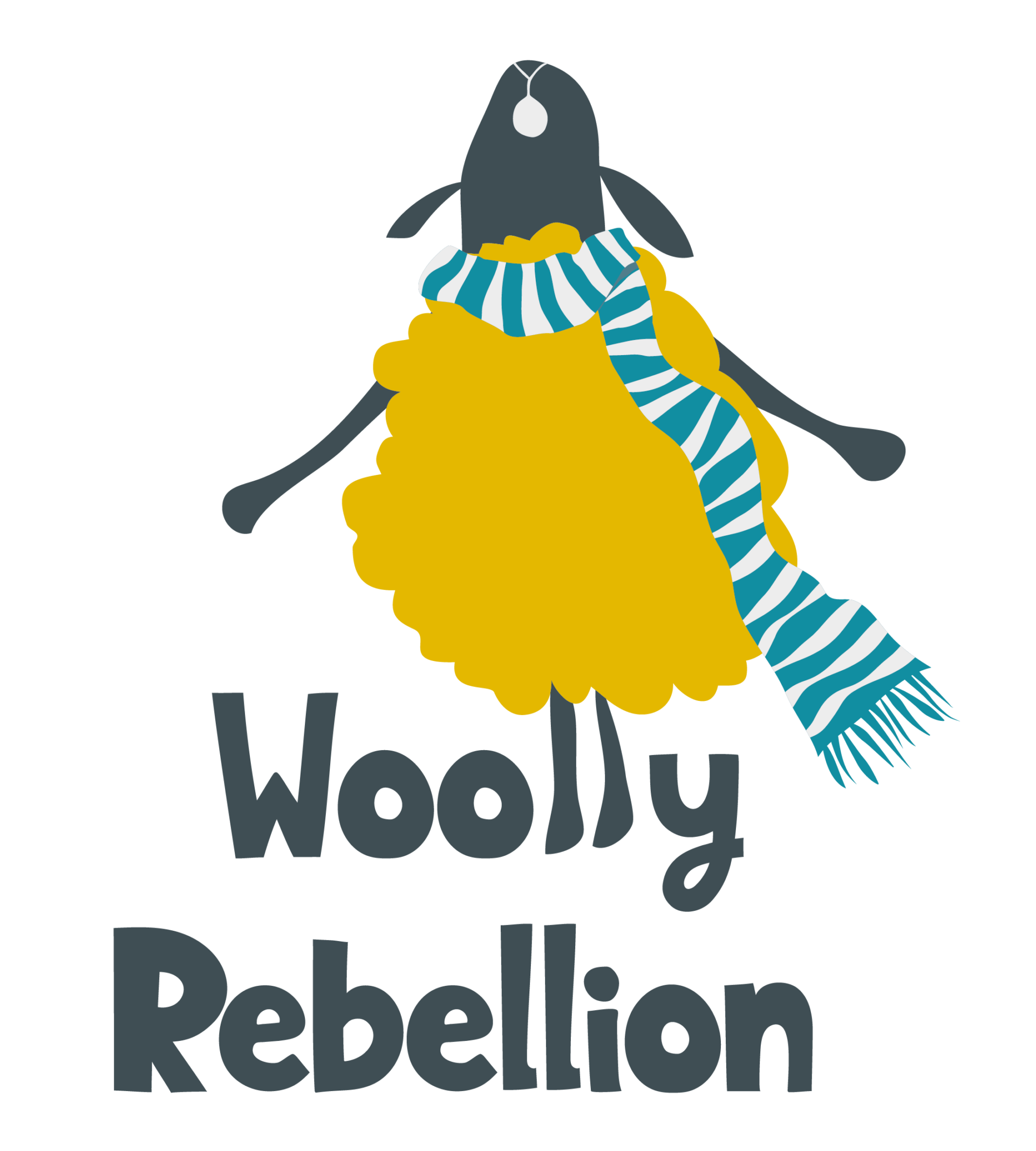 wooly rebellion logo by helen wyllie